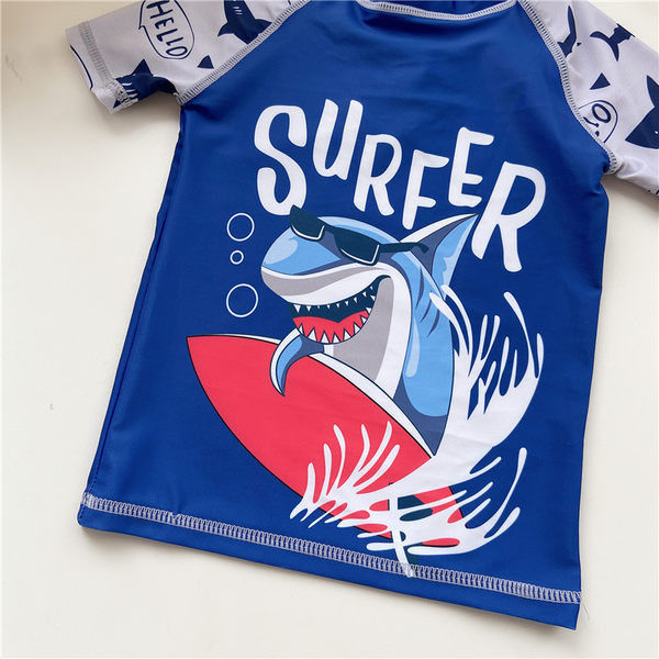 Új modell gyerek fürdőruha rátéttel - három színben