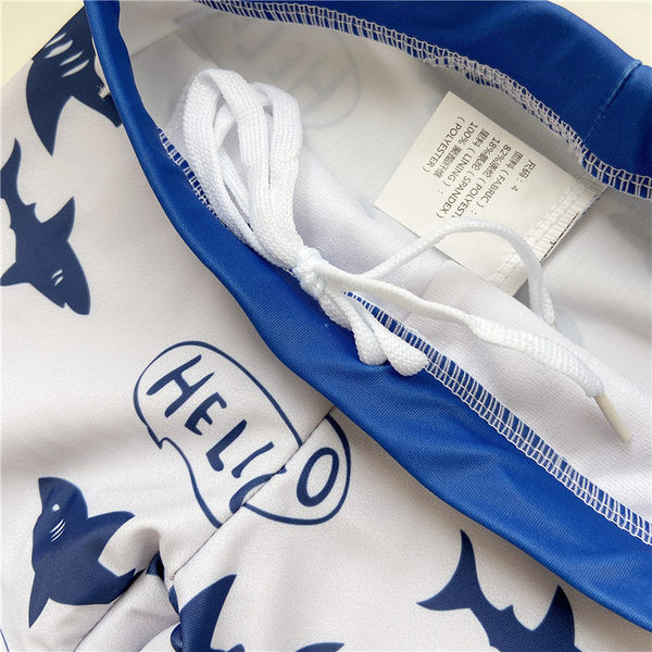 Új modell gyerek fürdőruha rátéttel - három színben