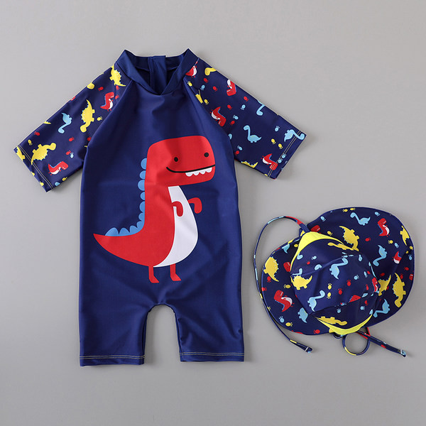 Gyermek úszóruha fiúknak rátéttel