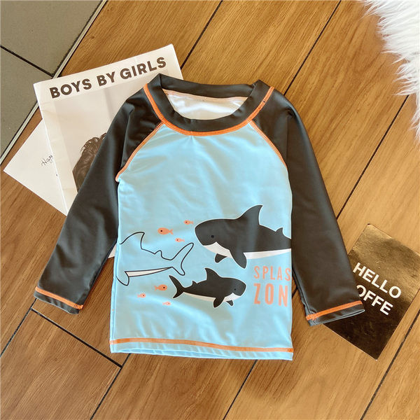 Új modell gyerek fürdőruha mintával fiúknak