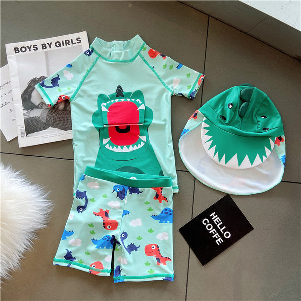 Sunshine fürdőruha fiúknak - kétrészes szett és sapka