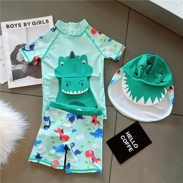 Sunshine fürdőruha fiúknak - kétrészes szett és sapka