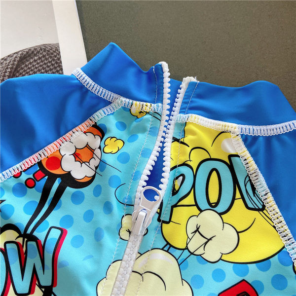 Цветен цял бански костюм за момчета