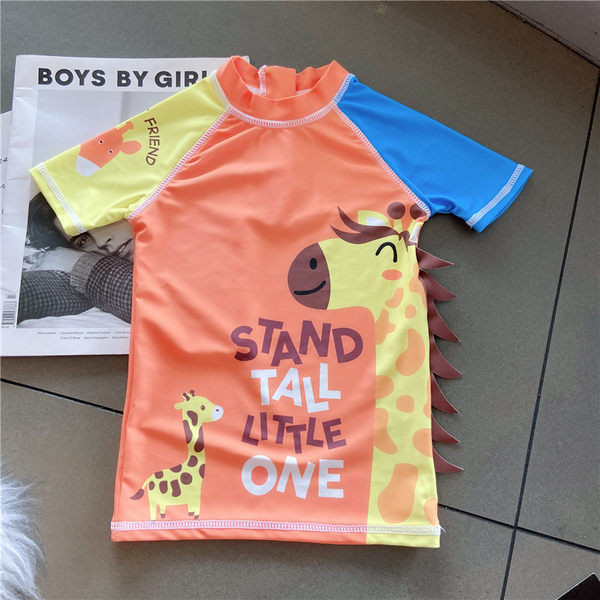 Gyermek fürdőruha rátéttel