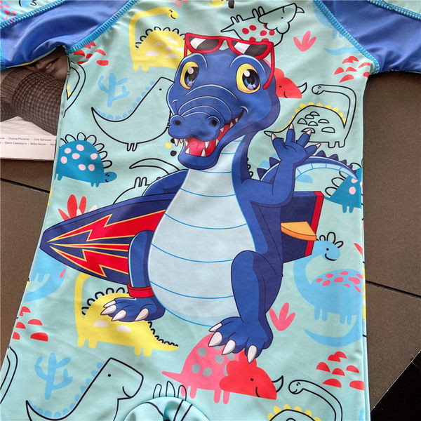 Νέο μοντέλο ολόσωμο μαγιό με στάμπα για αγόρια