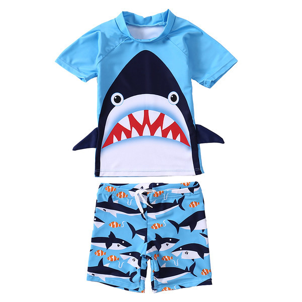 Új modell gyerek fürdőruha rátéttel fiúknak