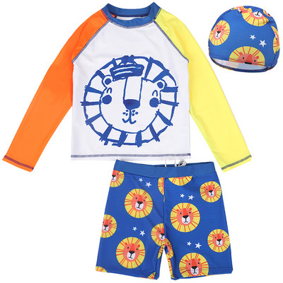 Παιδικό σετ κολύμβησης σε μπλε χρώμα