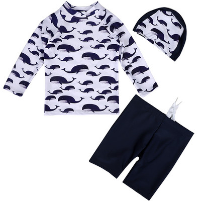 Παιδικό σετ κολύμβησης σε μπλε χρώμα