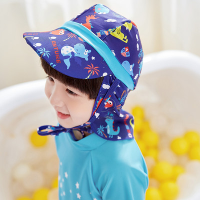 Παιδικό μαγιό με πολύχρωμη απλικέ για αγόρια