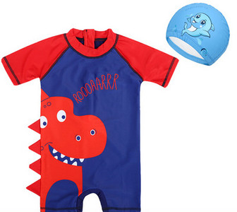 Αντηλιακό μαγιό με 3D στοιχείο για αγόρια