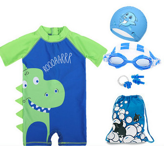 Αντηλιακό μαγιό με 3D στοιχείο για αγόρια