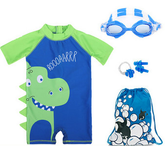 Αντηλιακό μαγιό με 3D στοιχείο για αγόρια