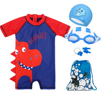 Αντηλιακό μαγιό με 3D στοιχείο για αγόρια