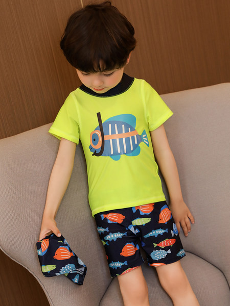 Παιδικό μαγιό από ύφασμα που στεγνώνει γρήγορα για αγόρια