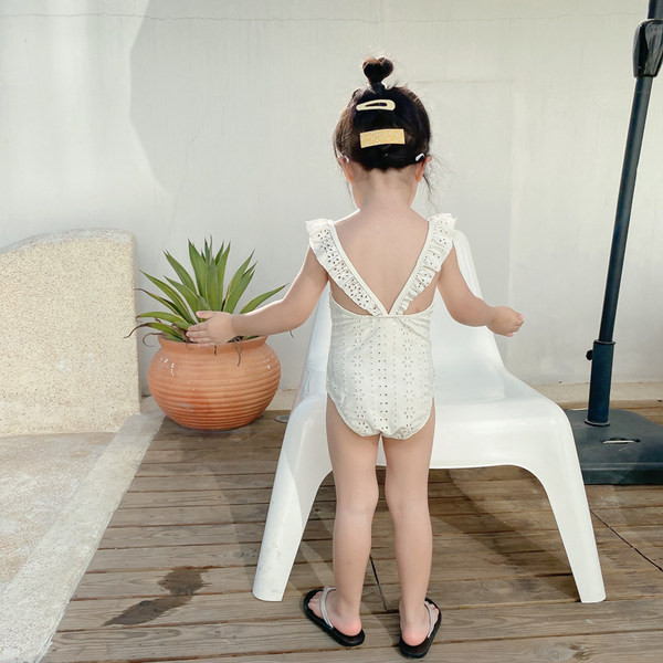 Παιδικά μαγιό με βολάν για κορίτσια