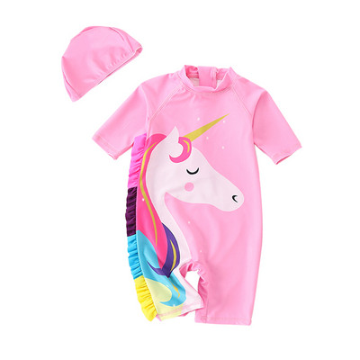 Μοντέρνο μαγιό με απλικέ για κορίτσια