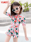 Παιδικό πλήρες μαγιό για κορίτσια με φερμουάρ - διάφορα μοντέλα