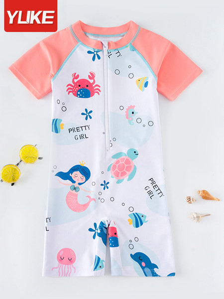 Gyermek egész fürdőruha - több színben