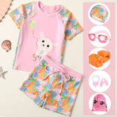 Παιδικό μαγιό με στάμπα για κορίτσια