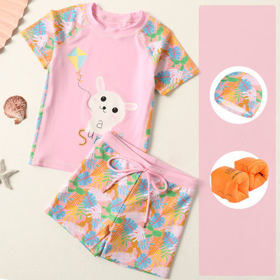 Παιδικό μαγιό με στάμπα για κορίτσια