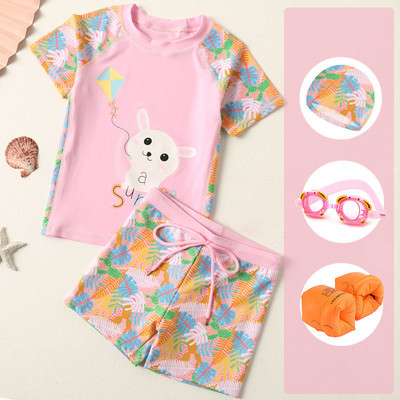 Παιδικό μαγιό με στάμπα για κορίτσια