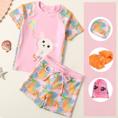 Παιδικό μαγιό με στάμπα για κορίτσια