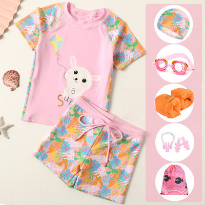 Παιδικό μαγιό με στάμπα για κορίτσια