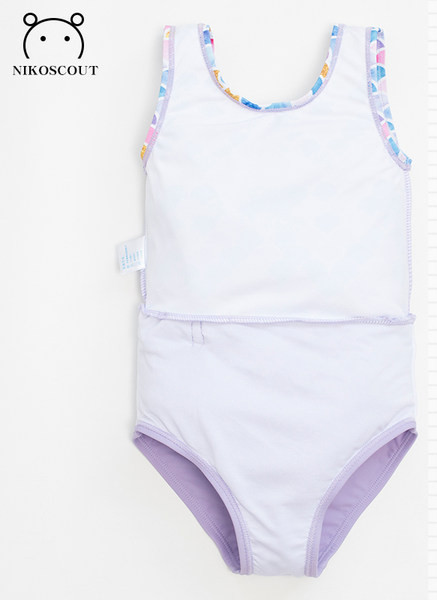 Gyermek fürdőruha széles pántokkal lányoknak