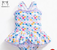 Gyermek teljes fürdőruha tüll