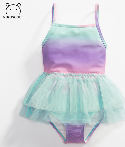 Μοντέρνο παιδικό μαγιό με τούλι για κορίτσια