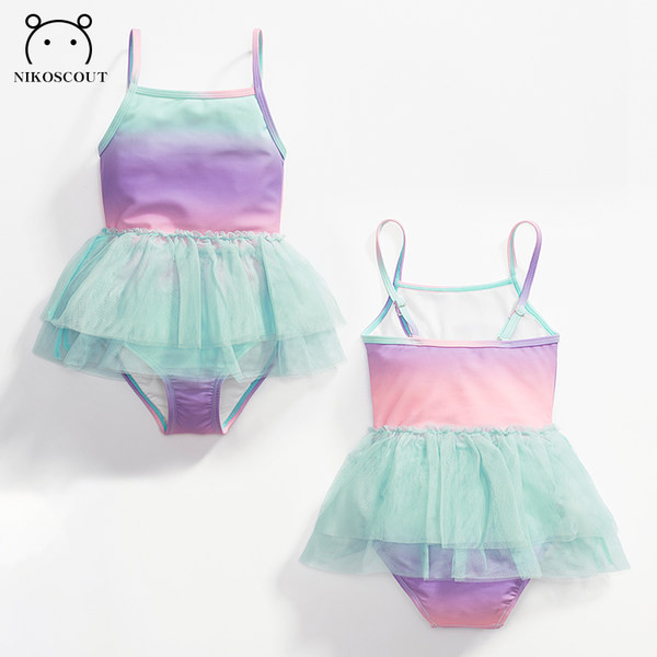 Μοντέρνο παιδικό μαγιό με τούλι για κορίτσια