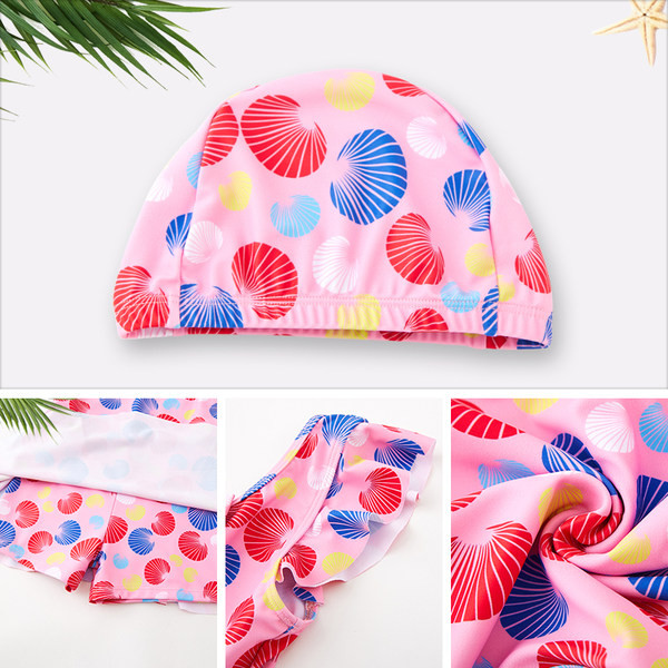 Gyermek fürdőruha rózsaszín és kék színben