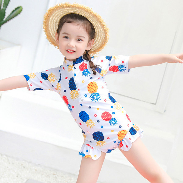 Új modell minden gyerek fürdőruha mintás lányoknak