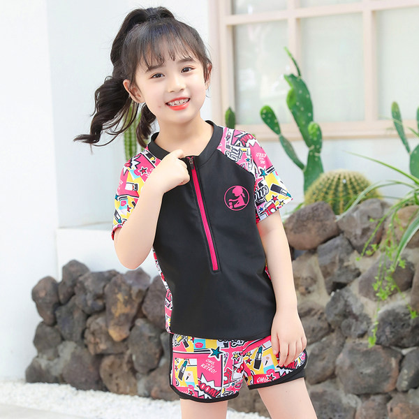 Gyermek fürdőruha lányoknak - két modell