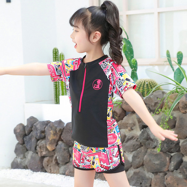 Gyermek fürdőruha lányoknak - két modell