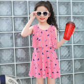 Teljesen csíkos fürdőruha lányoknak való ruha