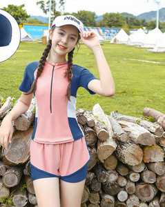 Gyermek fürdőruha két részből - három színben