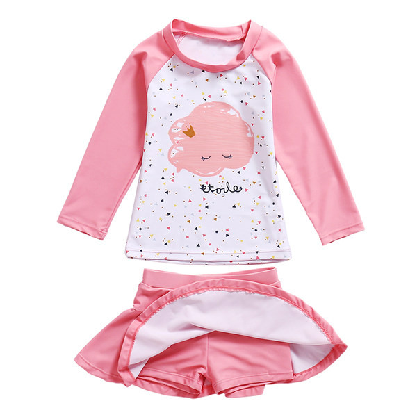 Παιδικά μαγιό για κορίτσια σε ροζ χρώμα