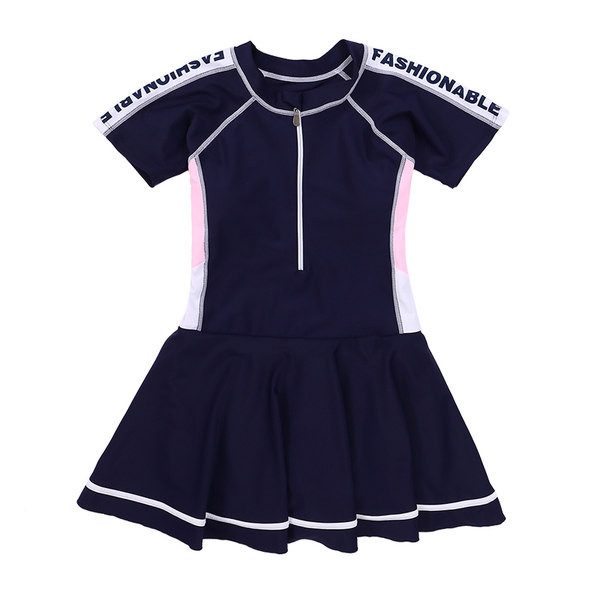 Új modell teljes fürdőruha kék színben