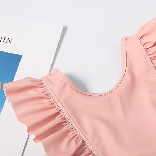 Παιδικό μαγιό με βολάν για κορίτσια