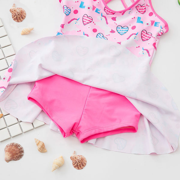 Gyermek fürdőruha lányoknak típusú ruha csupasz háttal