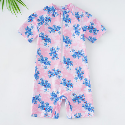 Új modell összes gyerek fürdőruha cipzárral lányoknak