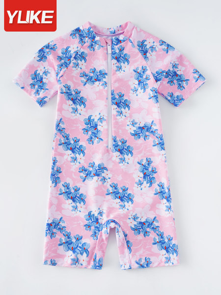 Új modell összes gyerek fürdőruha cipzárral lányoknak