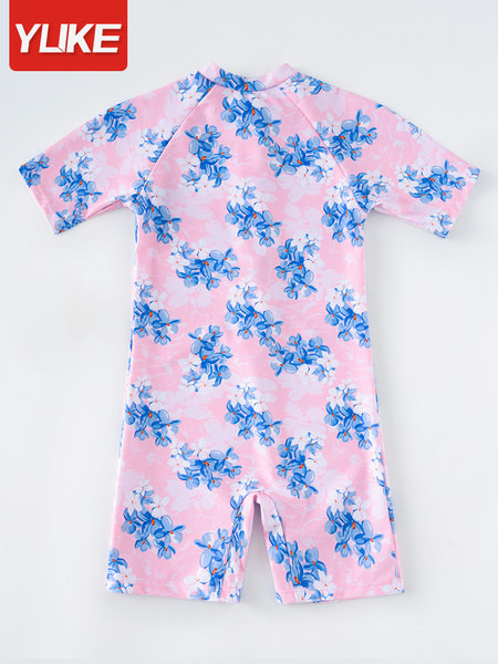 Új modell összes gyerek fürdőruha cipzárral lányoknak