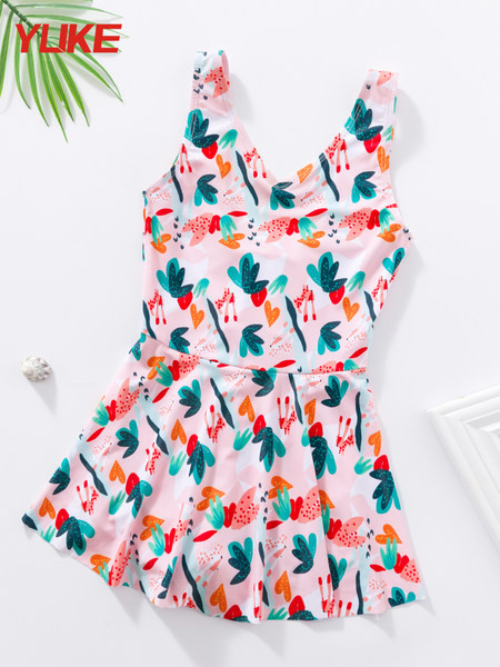 Gyermek teljes fürdőruha lány típusú ruhához