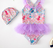 Gyermek fürdőruha új modellje két színben