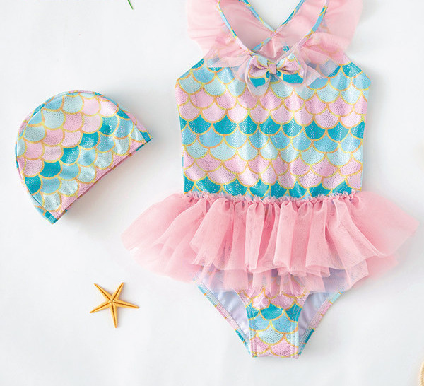 Gyermek fürdőruha új modellje két színben