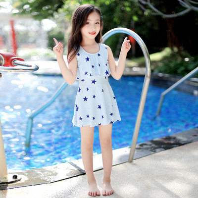 Παιδικό φόρεμα τύπου μαγιό για κορίτσι