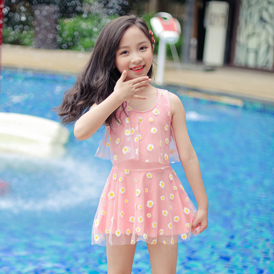 Παιδικό ολόσωμο μαγιό με τούλι για κορίτσια