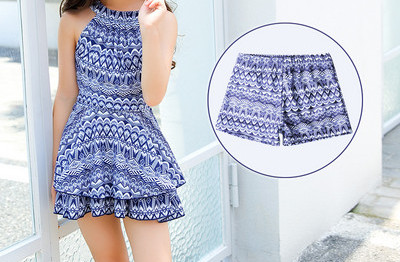 Παιδικό μαγιό σε μπλε και κόκκινο χρώμα